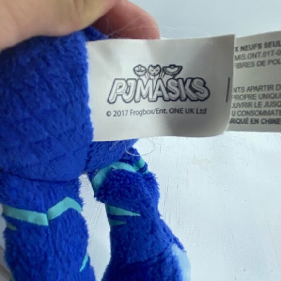 PJ Masks Catboy Plush Stuffed Animal 8" Blue Disney Junior Show Soft Toy Blue - Picture 3 of 10